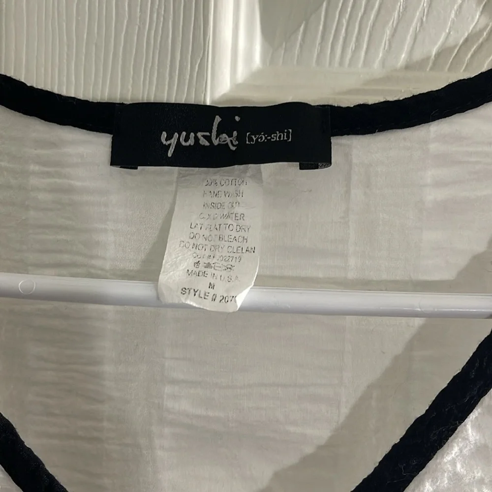 yushi embroderied shirt size M - Picture 9 of 9